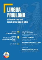 Lingua friulana. Il bilancio trent’anni dopo la prima legge di tutela